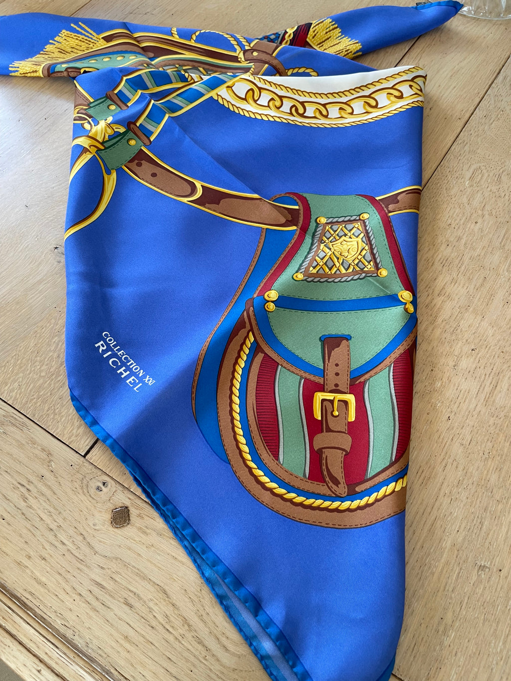 RICHEL carré foulard scarf schal sjaal seide silk soie