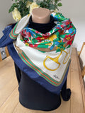 CELINE carré foulard scarf schal sjaal seide soie silk