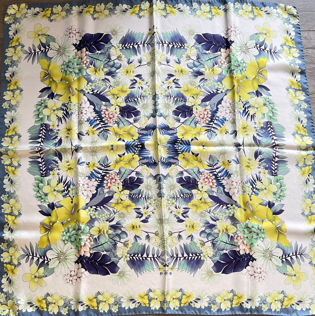 NAZARENOGABRIELLI carré foulard schal scarf sjaal seide silk soie