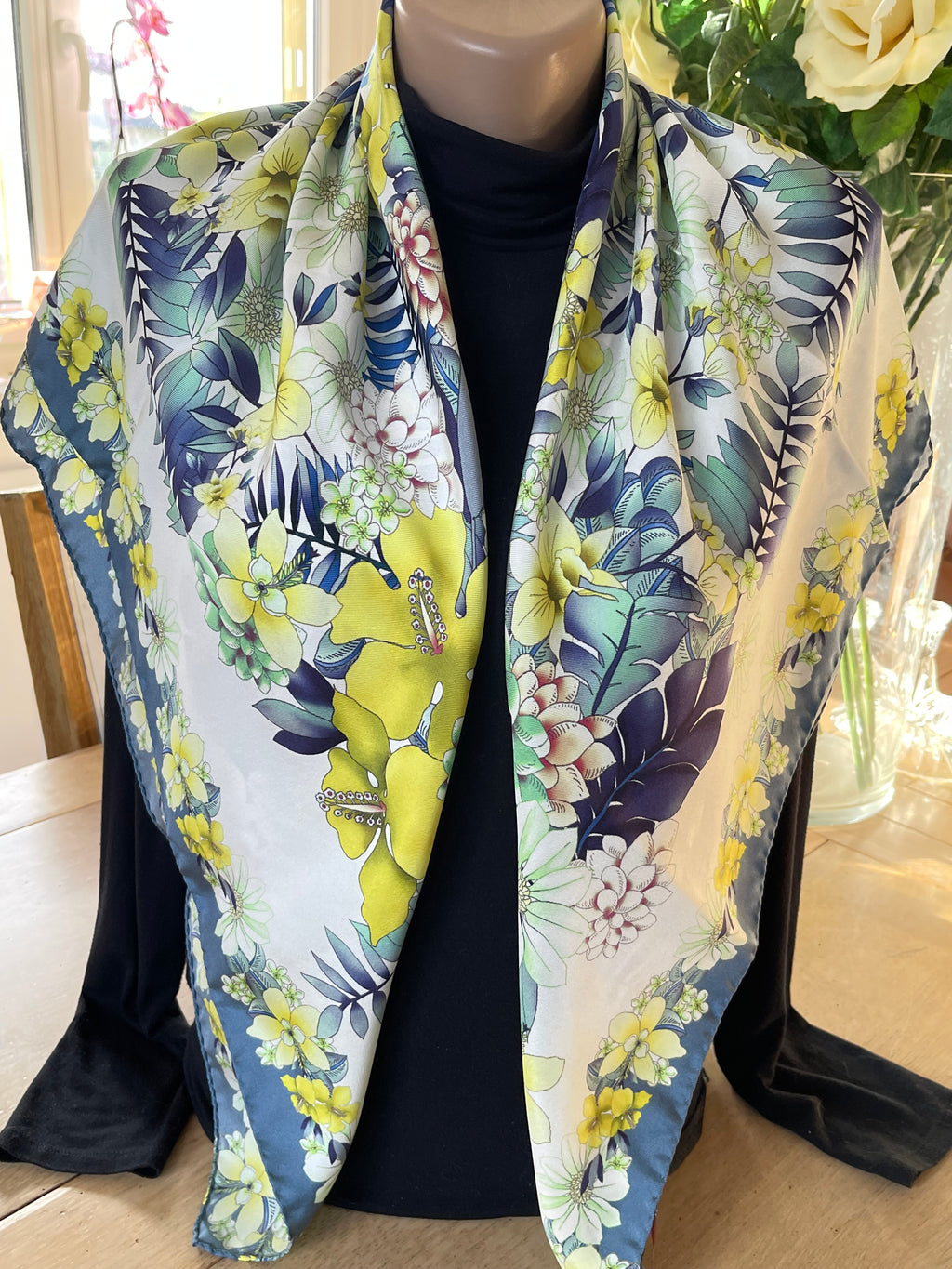 NAZARENOGABRIELLI carré foulard schal scarf sjaal seide silk soie