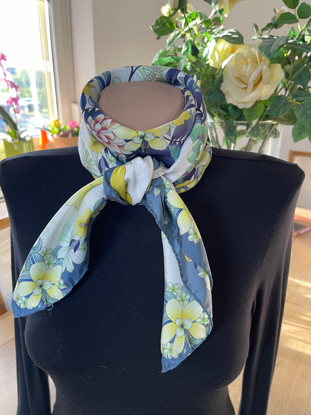 NAZARENOGABRIELLI carré foulard schal scarf sjaal seide silk soie