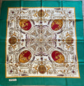 LANCEL carré foulard schal sjaal seide silk soie