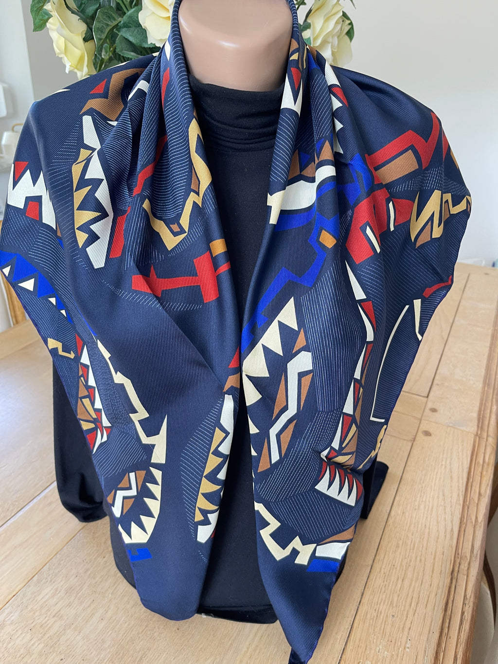 Cacharel carré foulard schal sjaal seide silk soie