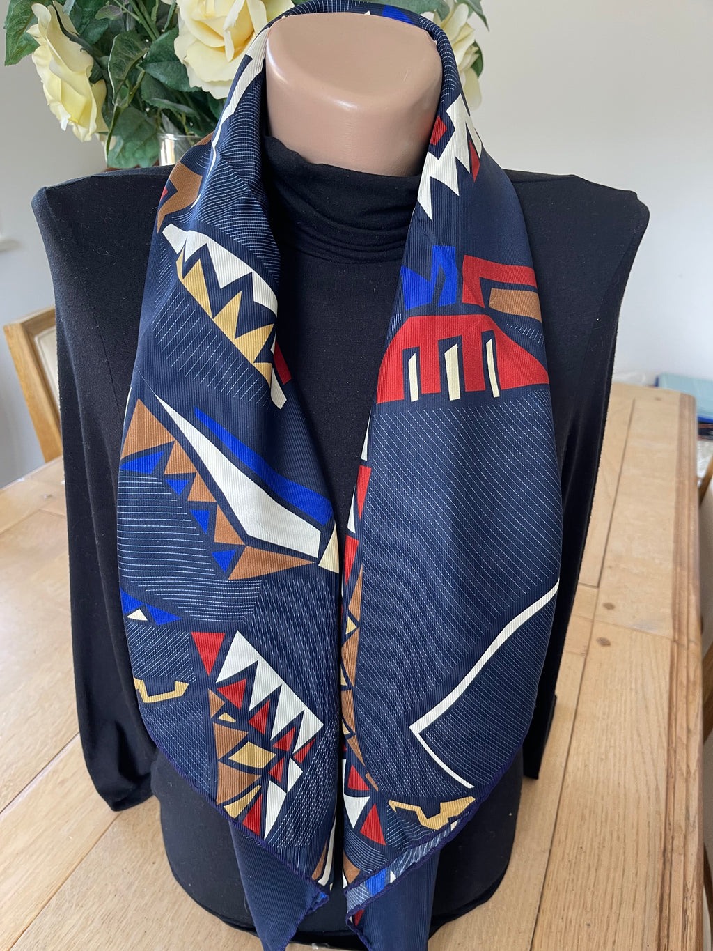 Cacharel carré foulard schal sjaal seide silk soie