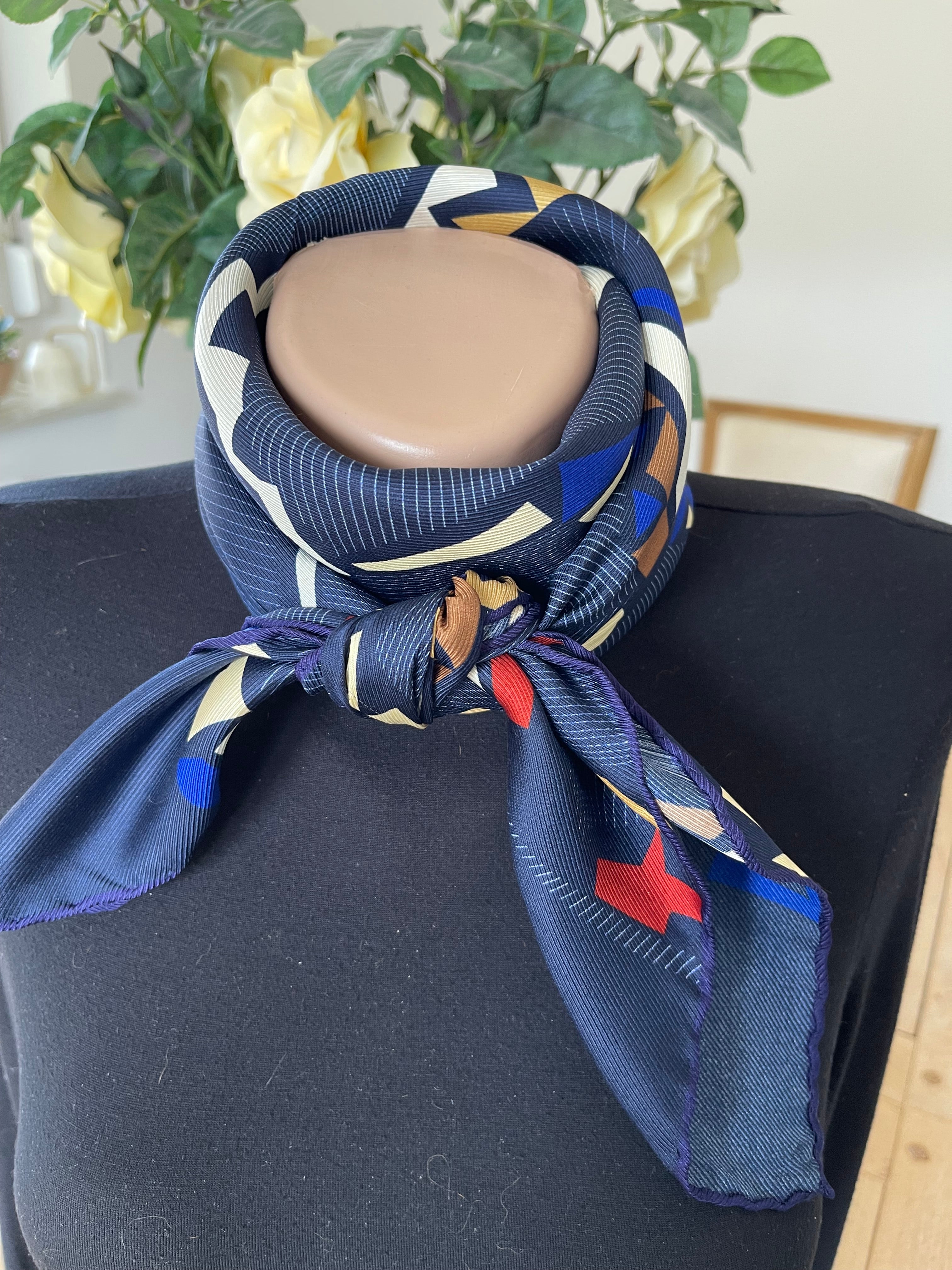 Cacharel carré foulard schal sjaal seide silk soie