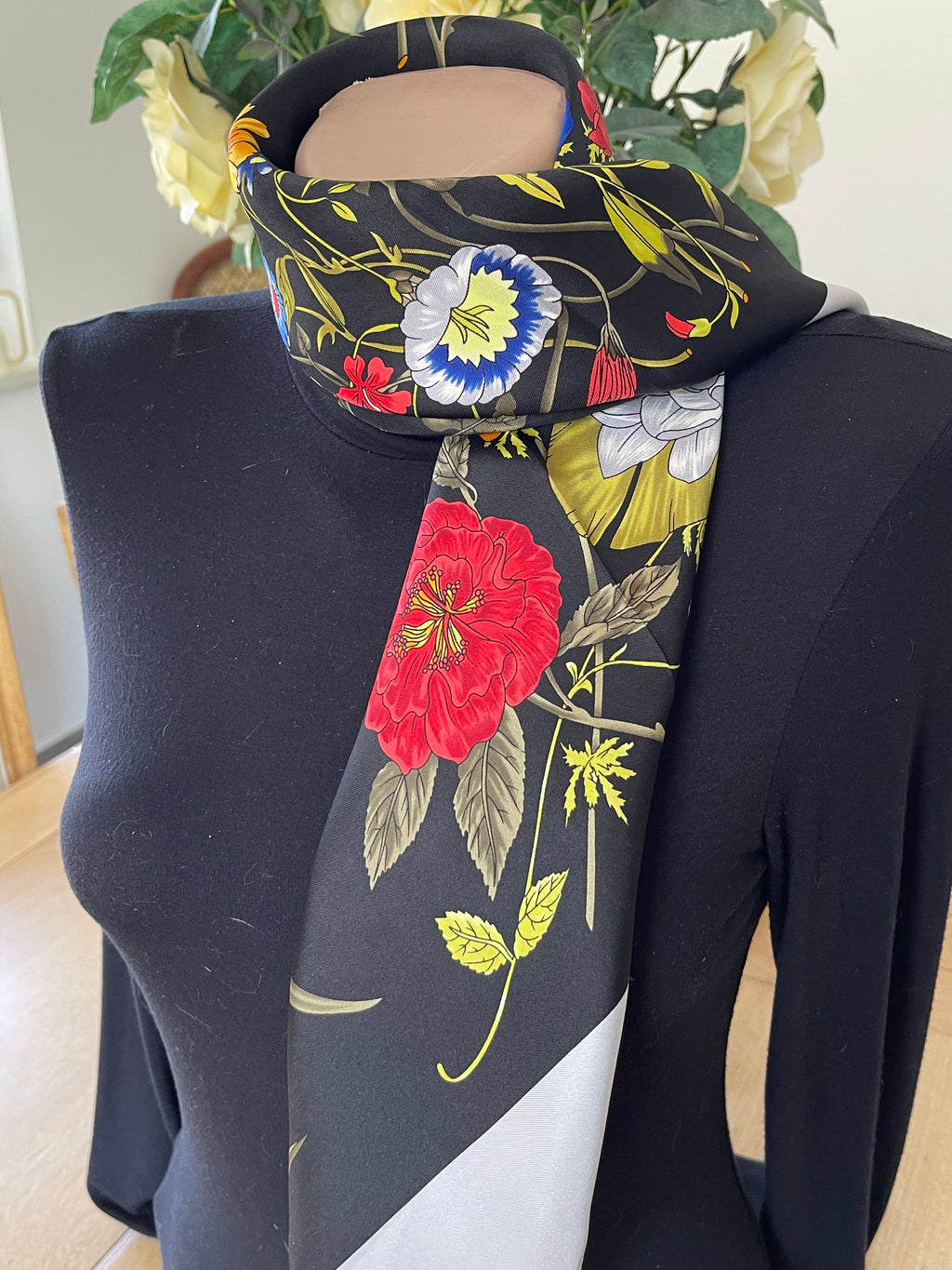 Trevisan carré foulard scarf seide silk soie