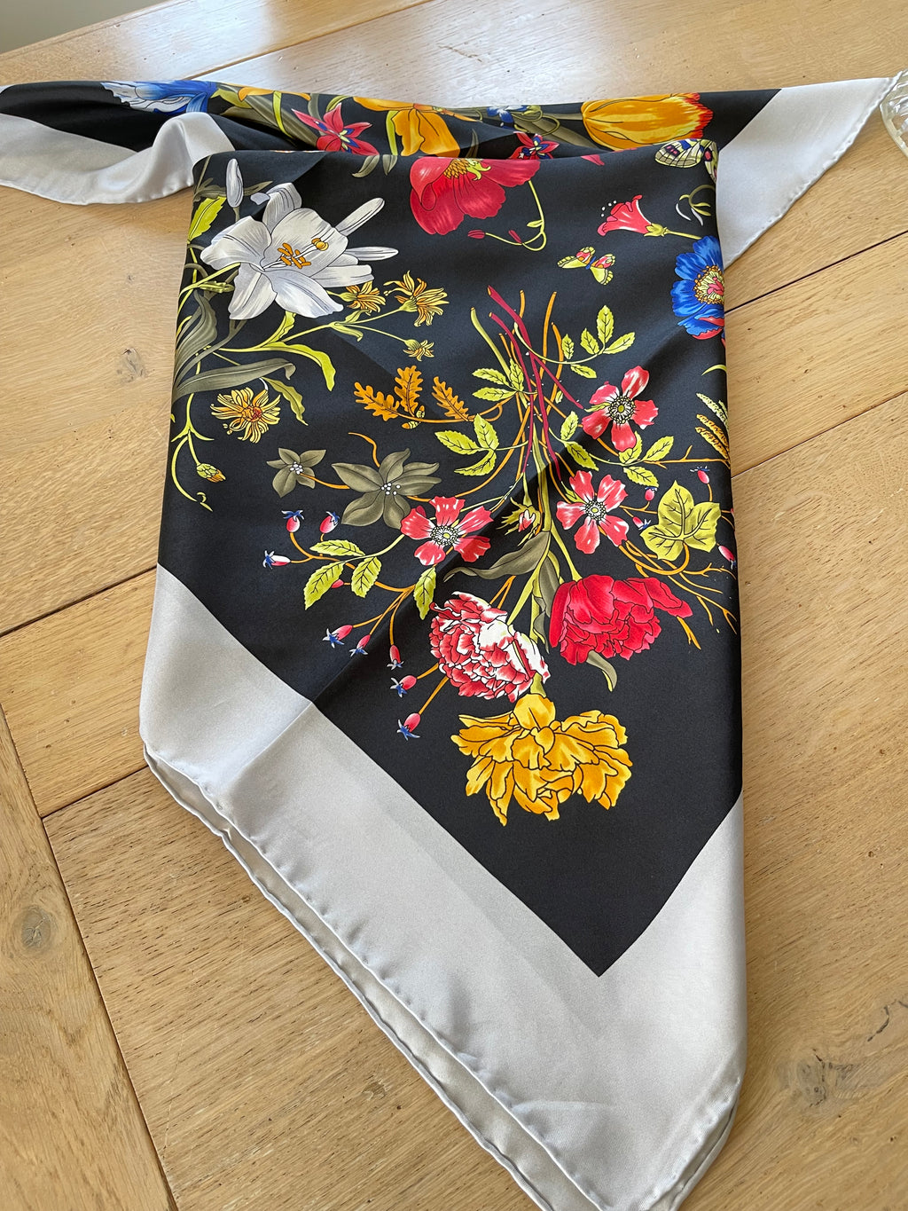 Trevisan carré foulard scarf seide silk soie