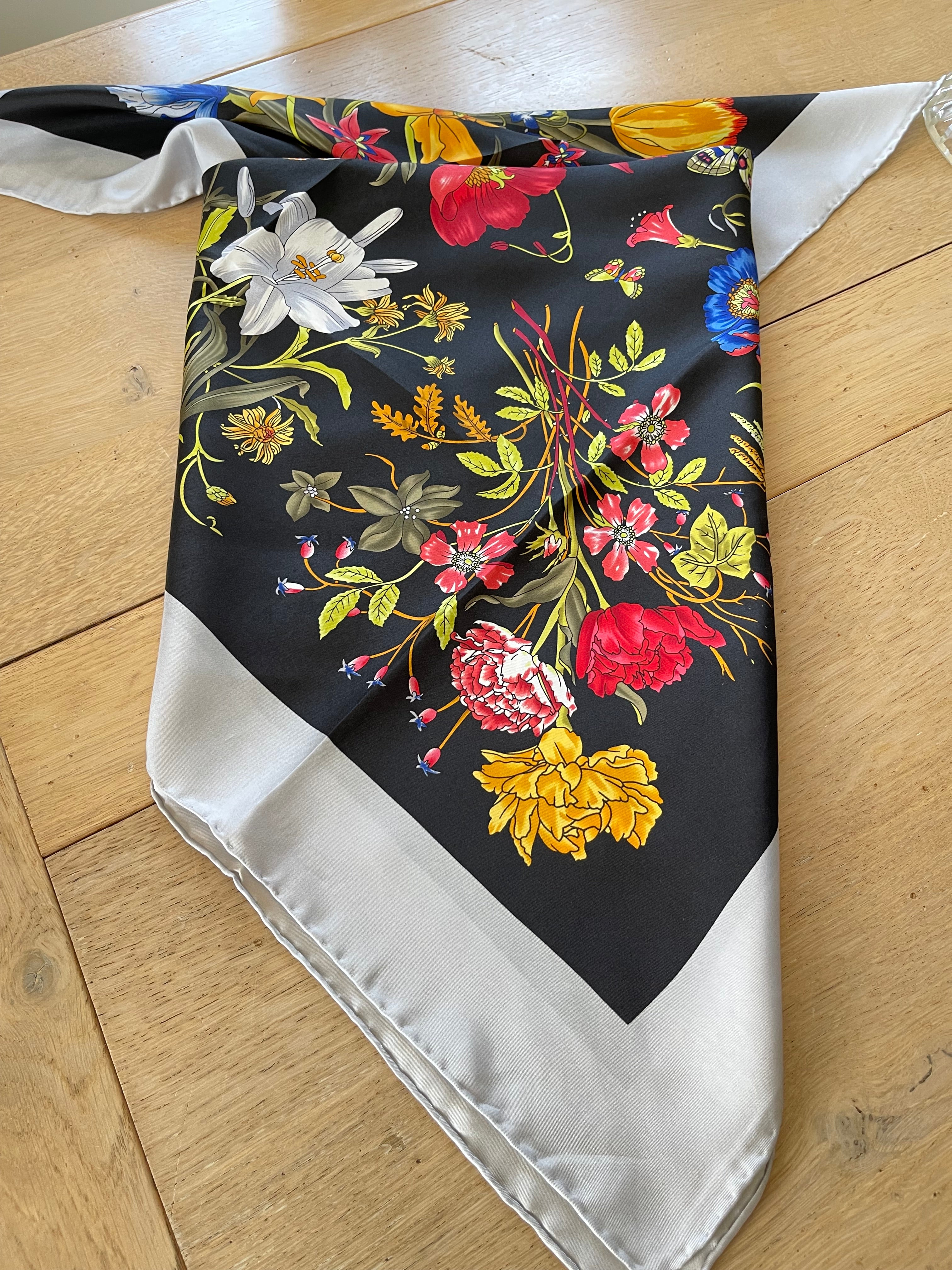 Trevisan carré foulard scarf seide silk soie
