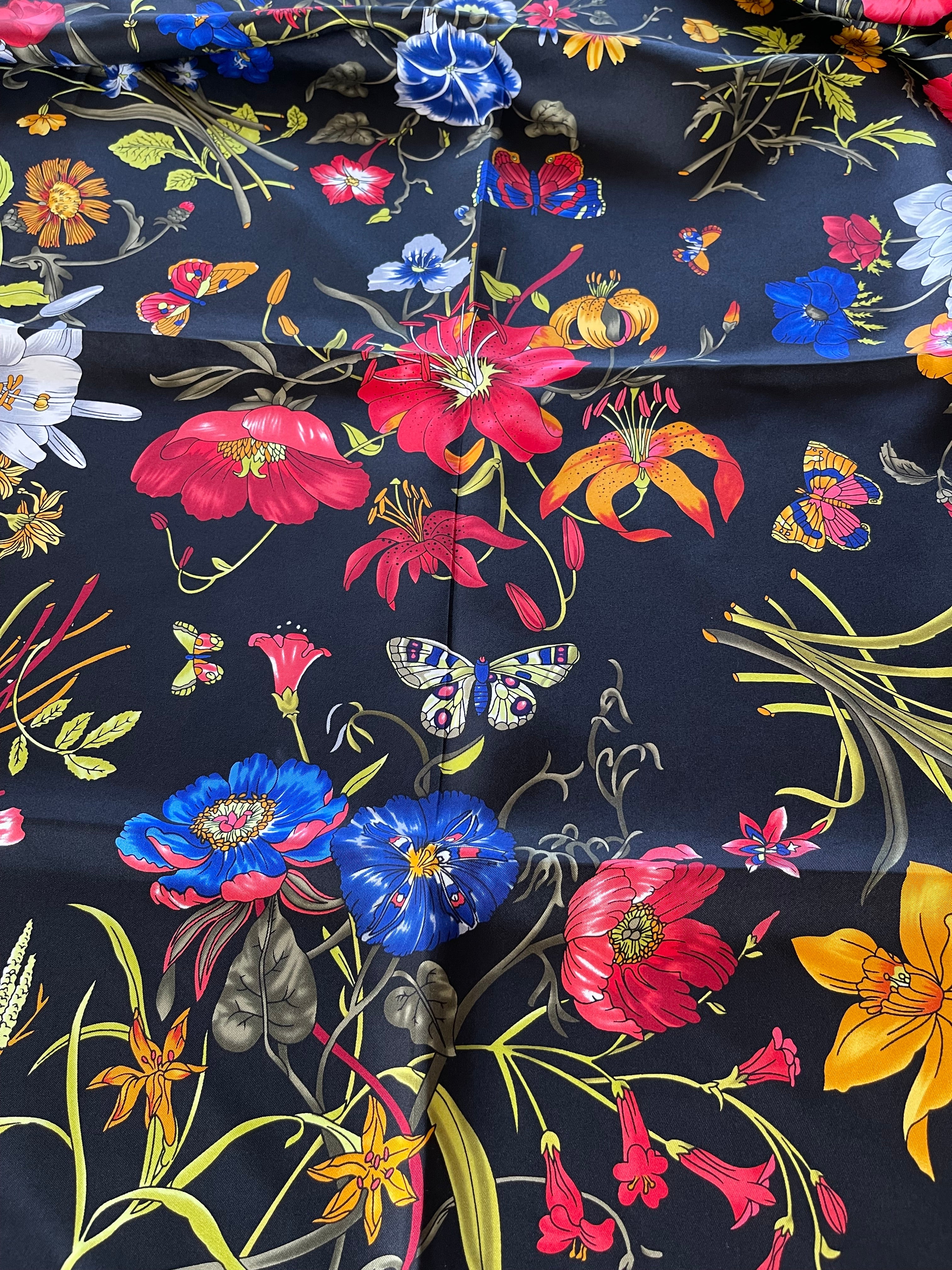 Trevisan carré foulard scarf seide silk soie