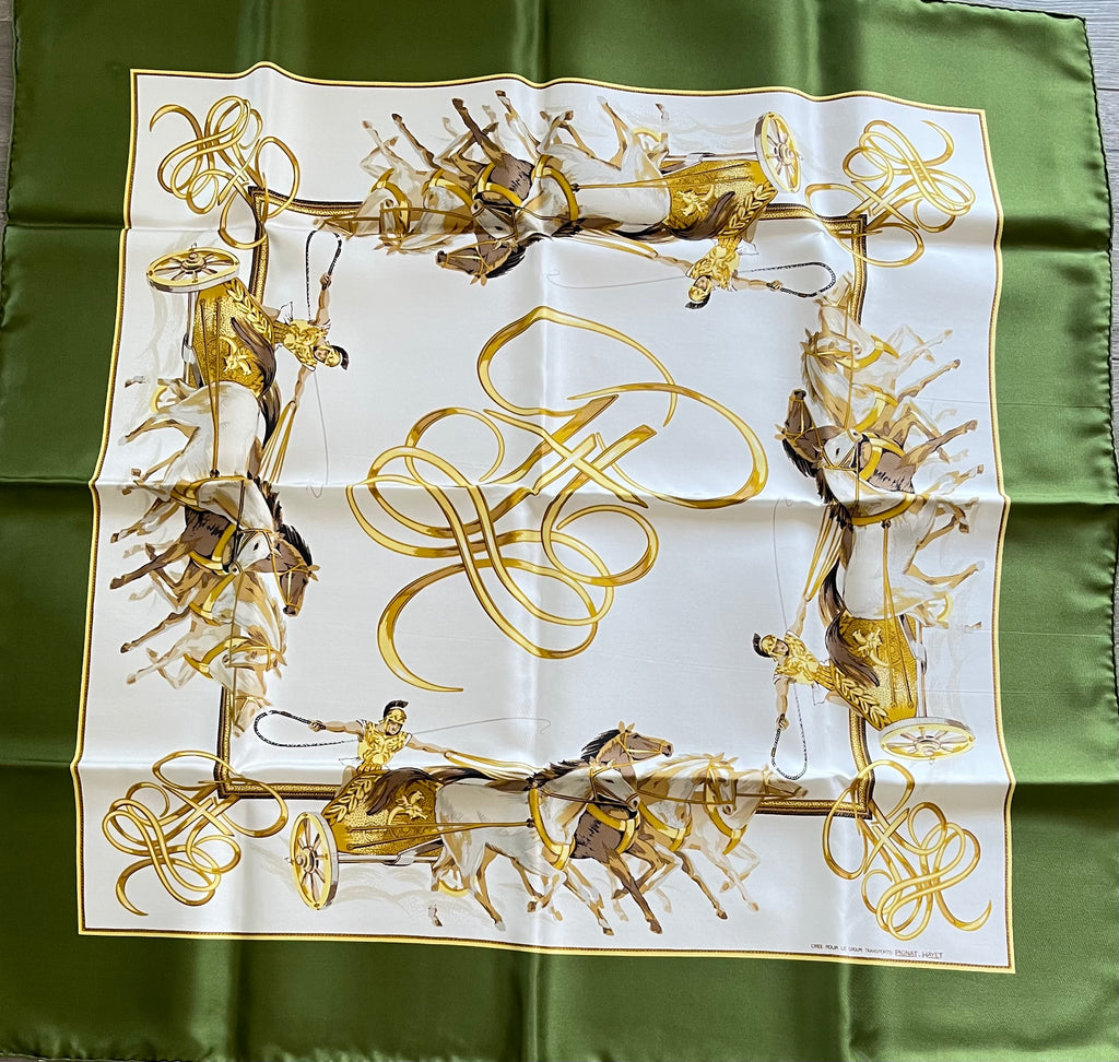 Pignat carré foulard schal sjaal scarf schal sjaal seide silk soie