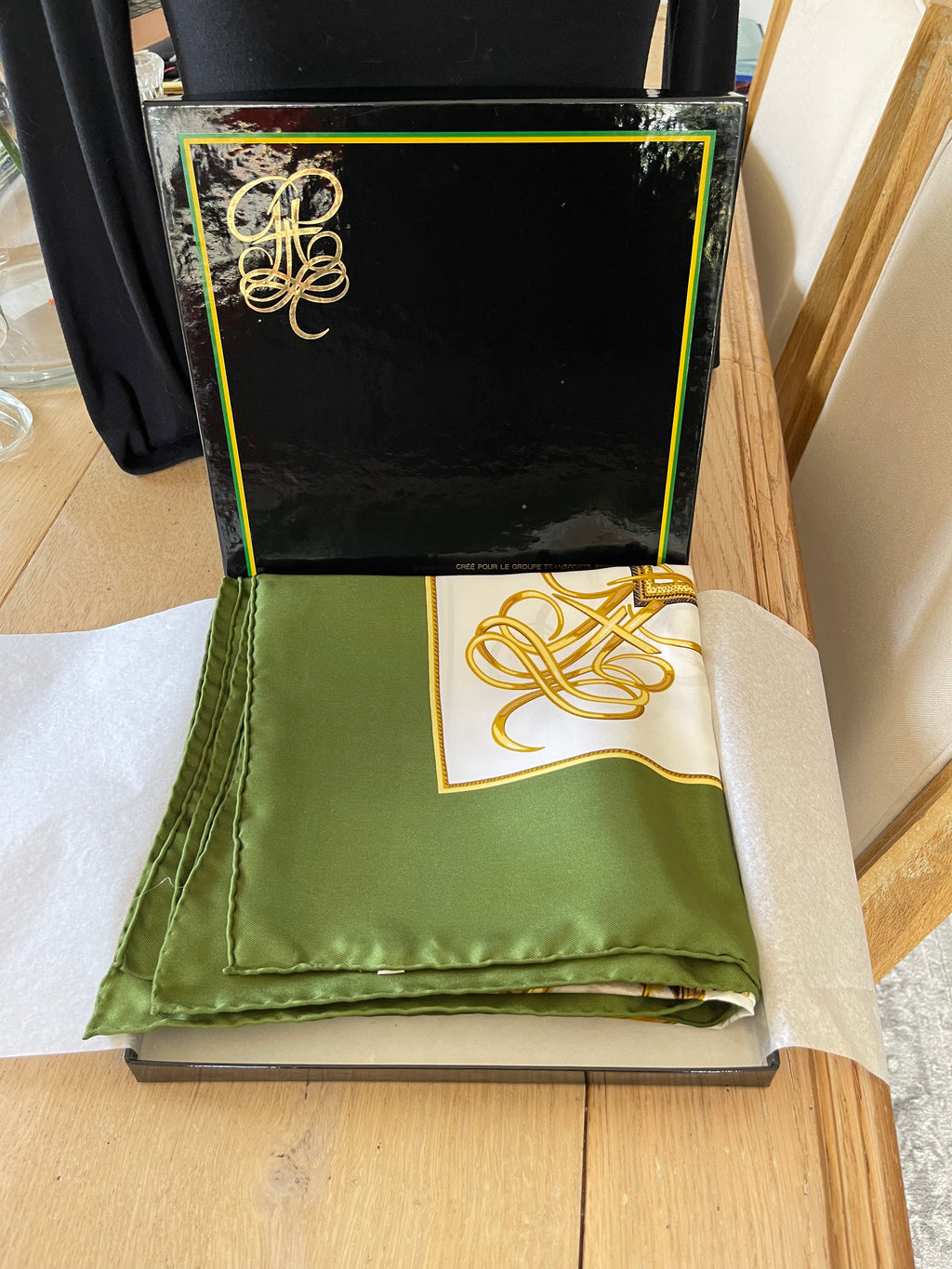 Pignat carré foulard schal sjaal scarf schal sjaal seide silk soie