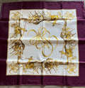 Pignat carré foulard scarf schal sjaal seide soie silk