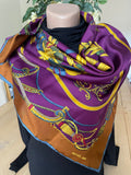 RICHEL carré foulard scarf schal sjaal seide silk soie