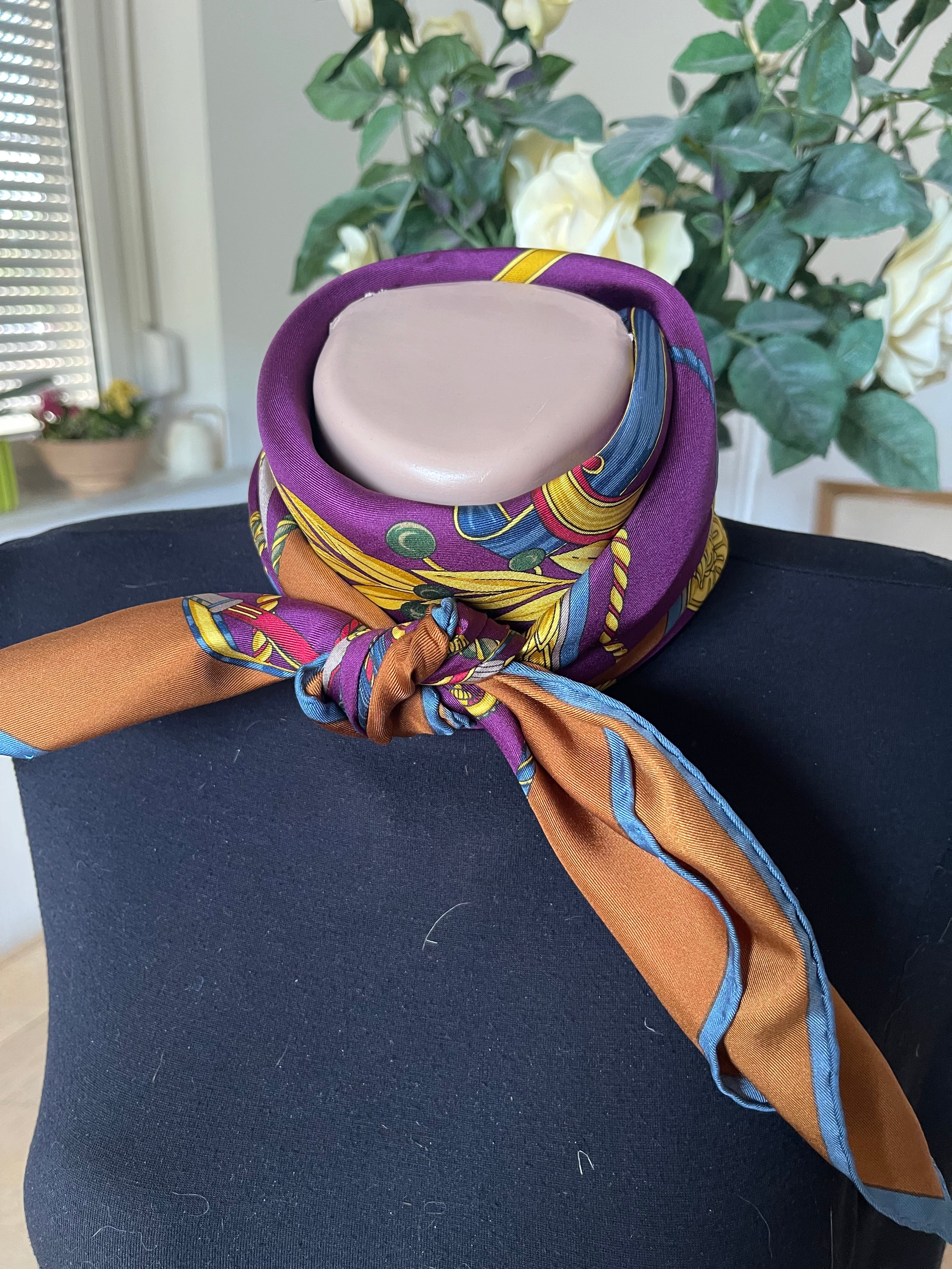 RICHEL carré foulard scarf schal sjaal seide silk soie