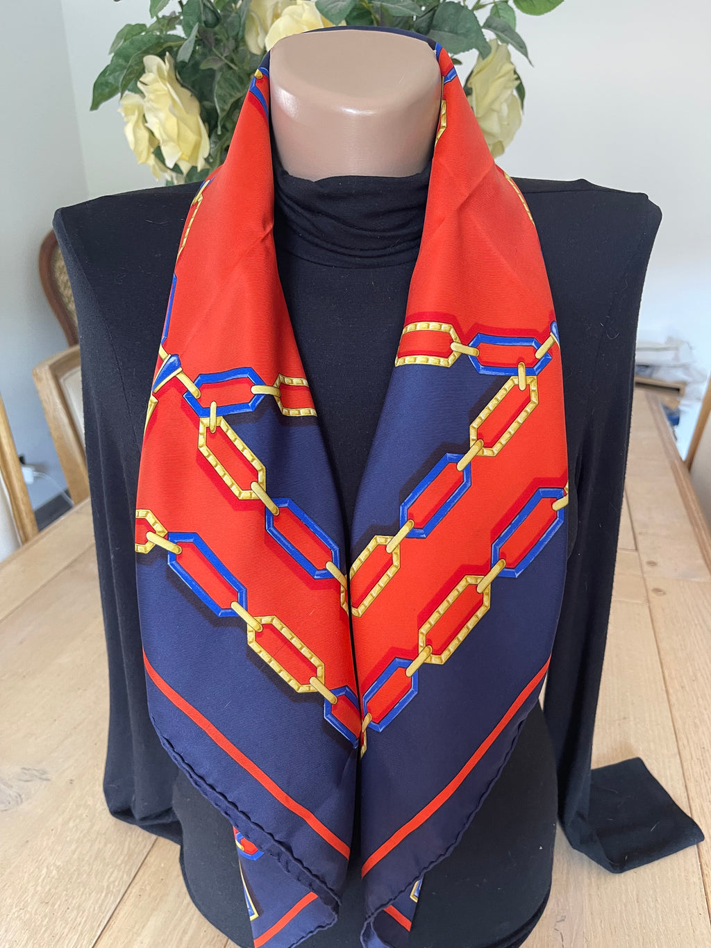 Must de Cartier carré foulard scarf schal sjaal seide silk soie