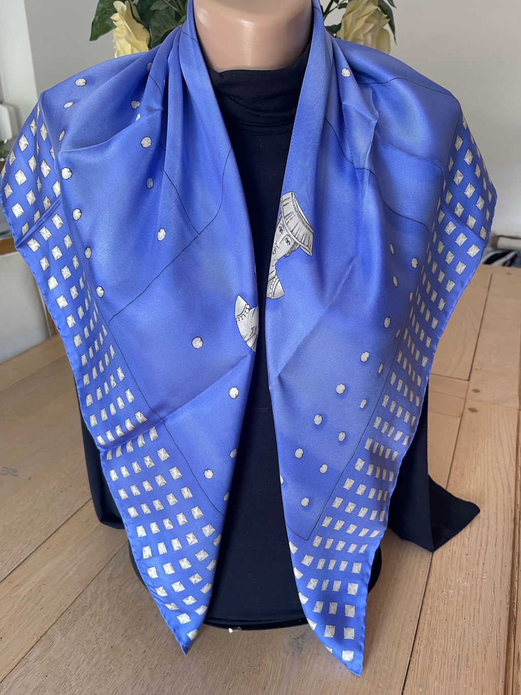 Victorio & Lucchino carré foulard schal sjaal scarf seiden silk soie
