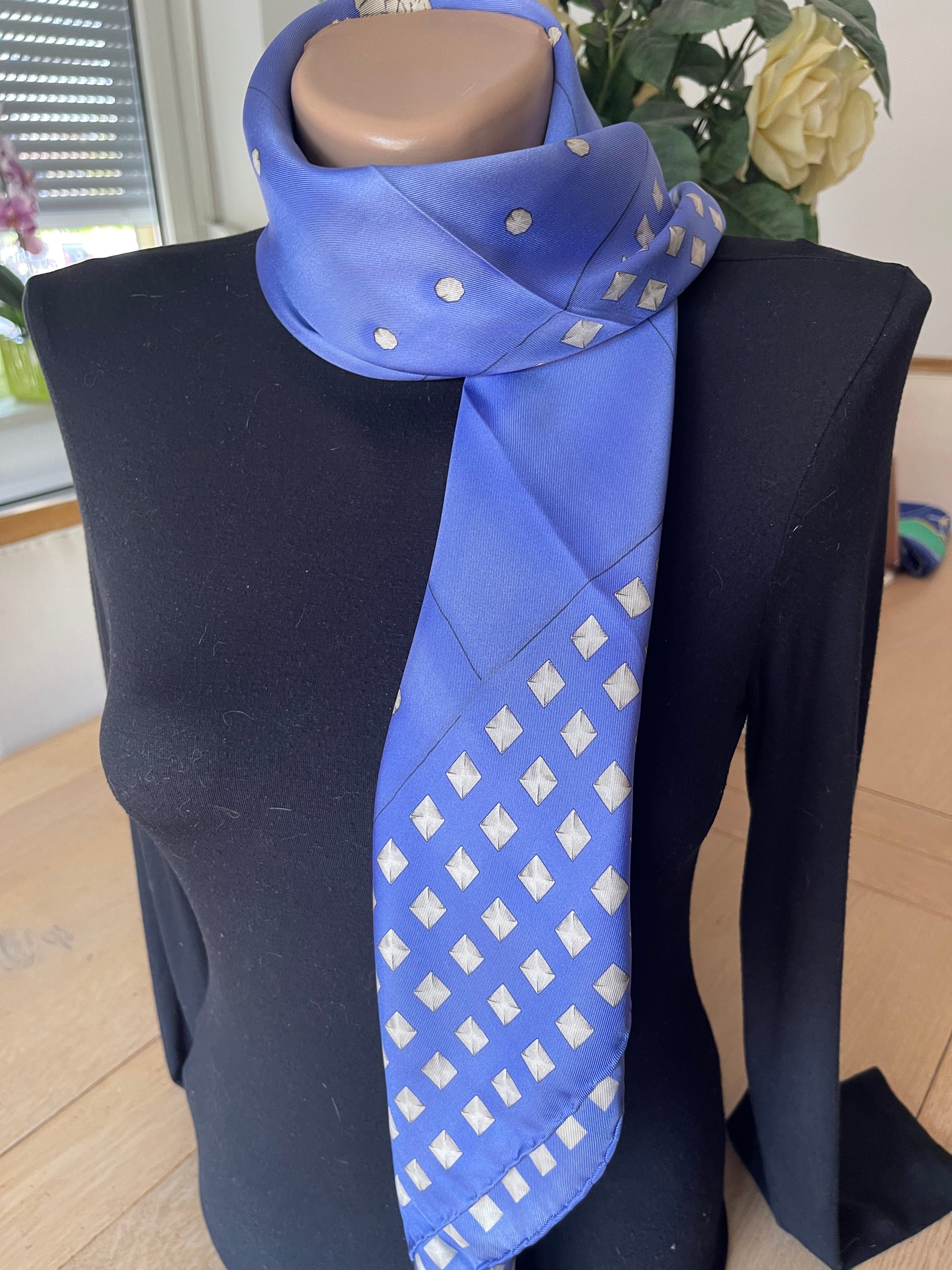 Victorio & Lucchino carré foulard schal sjaal scarf seiden silk soie
