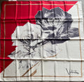 VALENTINO carré scarf schal sjaal seide silk soie