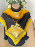 VESACE carré scarf schal sjaal seide silk soie