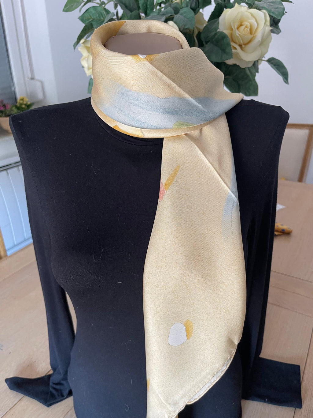 Bulgari carré foulard scarf schal sjaal seide silk soie