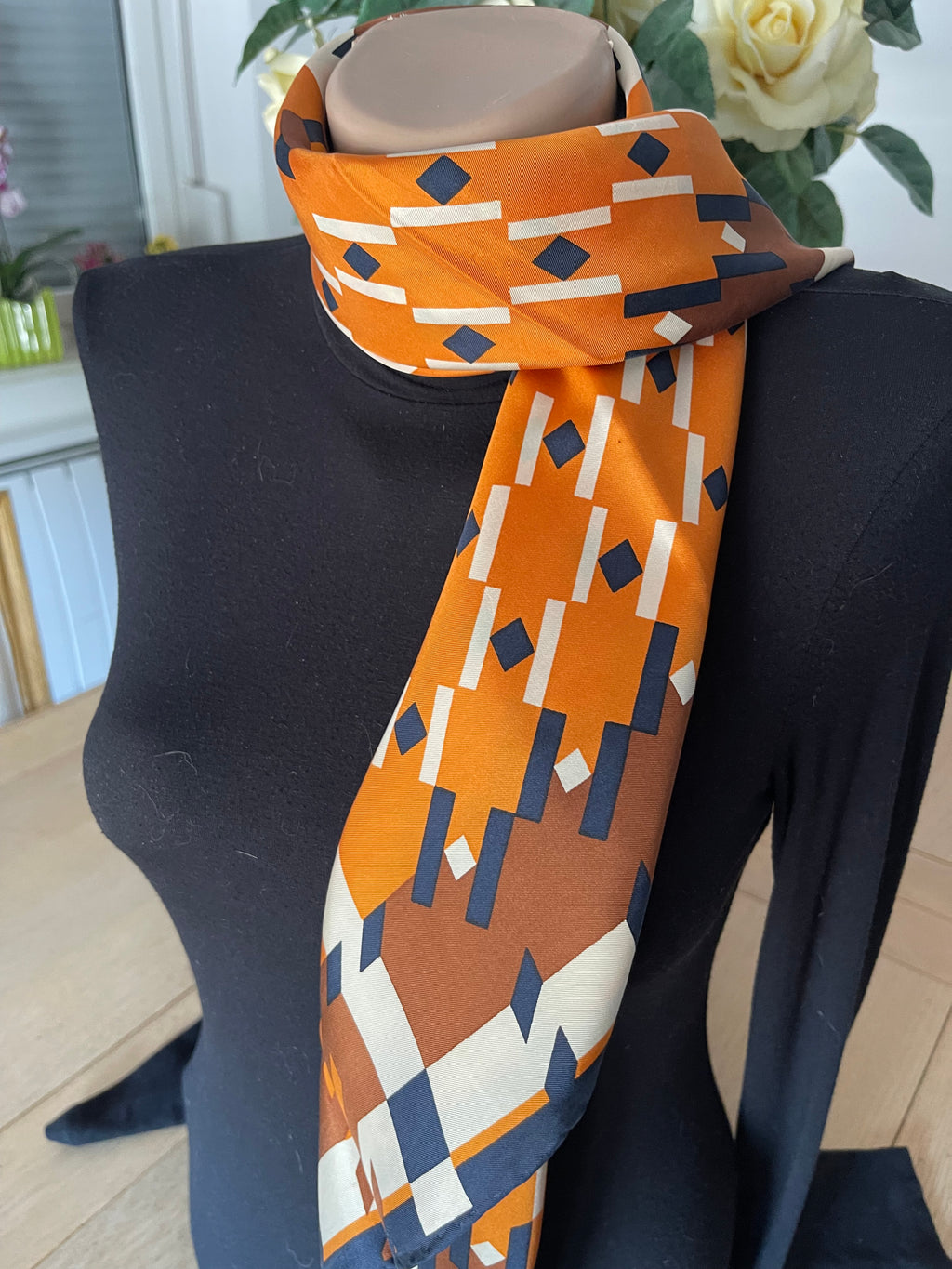 Atelier PARNASSE carré foulard scarf schal seide silk soie