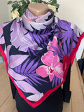 ESCADA carré foulard schal sjaal seide silk soie