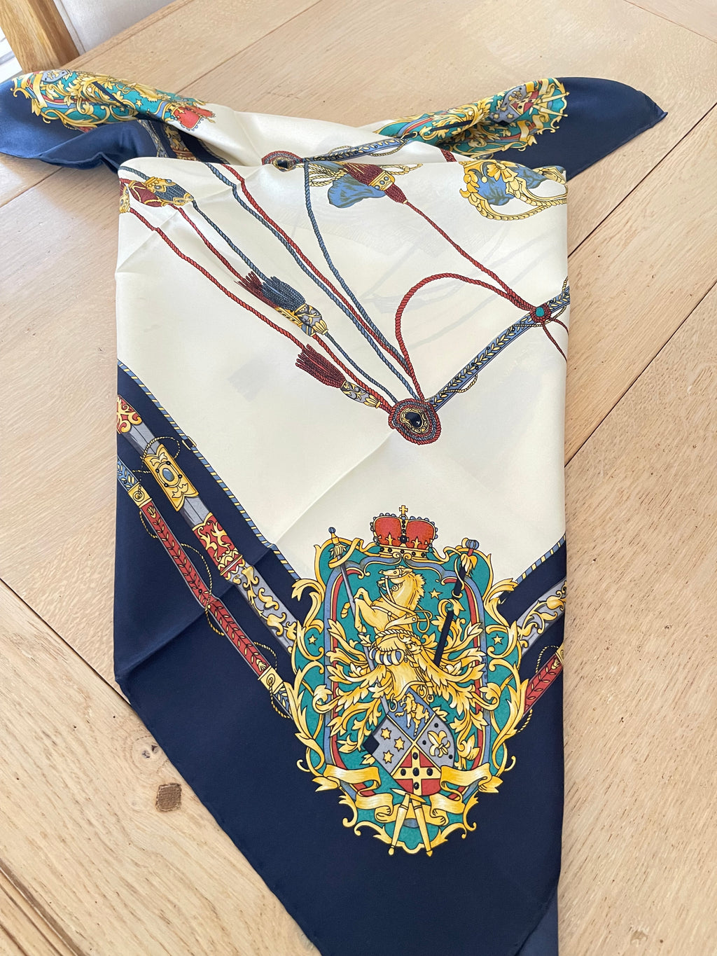 Seiden Tuch carré foulard scarf schal seide soie silk