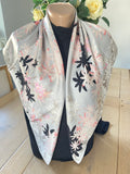 BULGARI carré foulard scarf sjaal schal seide soie silk