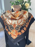 RICHEL carré foulard scarf schal sjaal seide soie silk