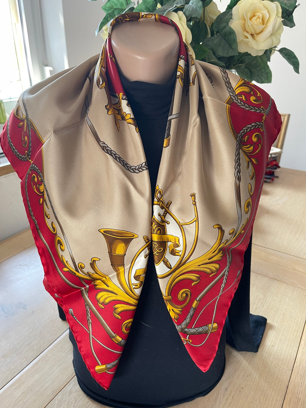 RICHEL carré foulard schal scarf sjaal seide silk soie