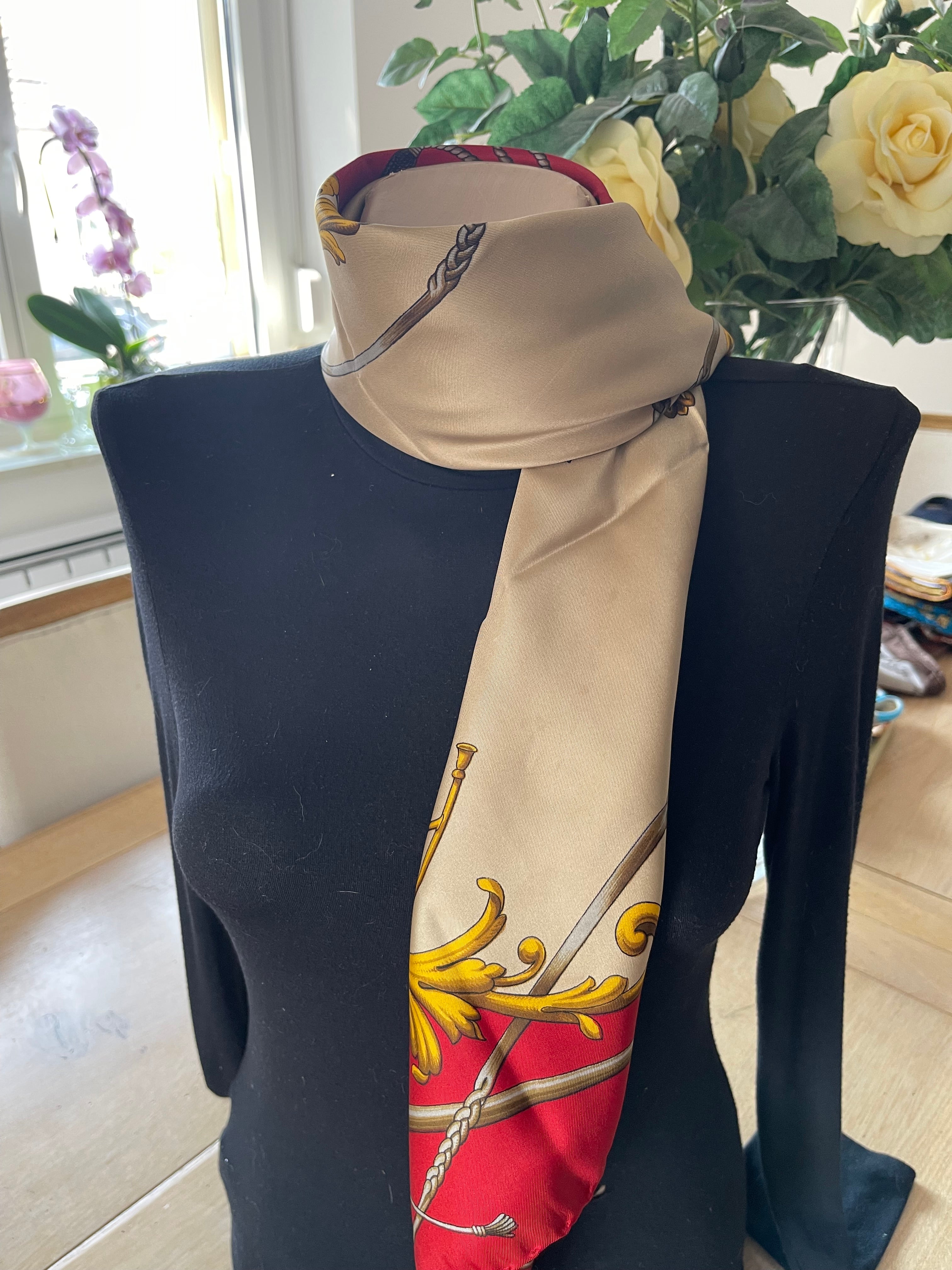 RICHEL carré foulard schal scarf sjaal seide silk soie