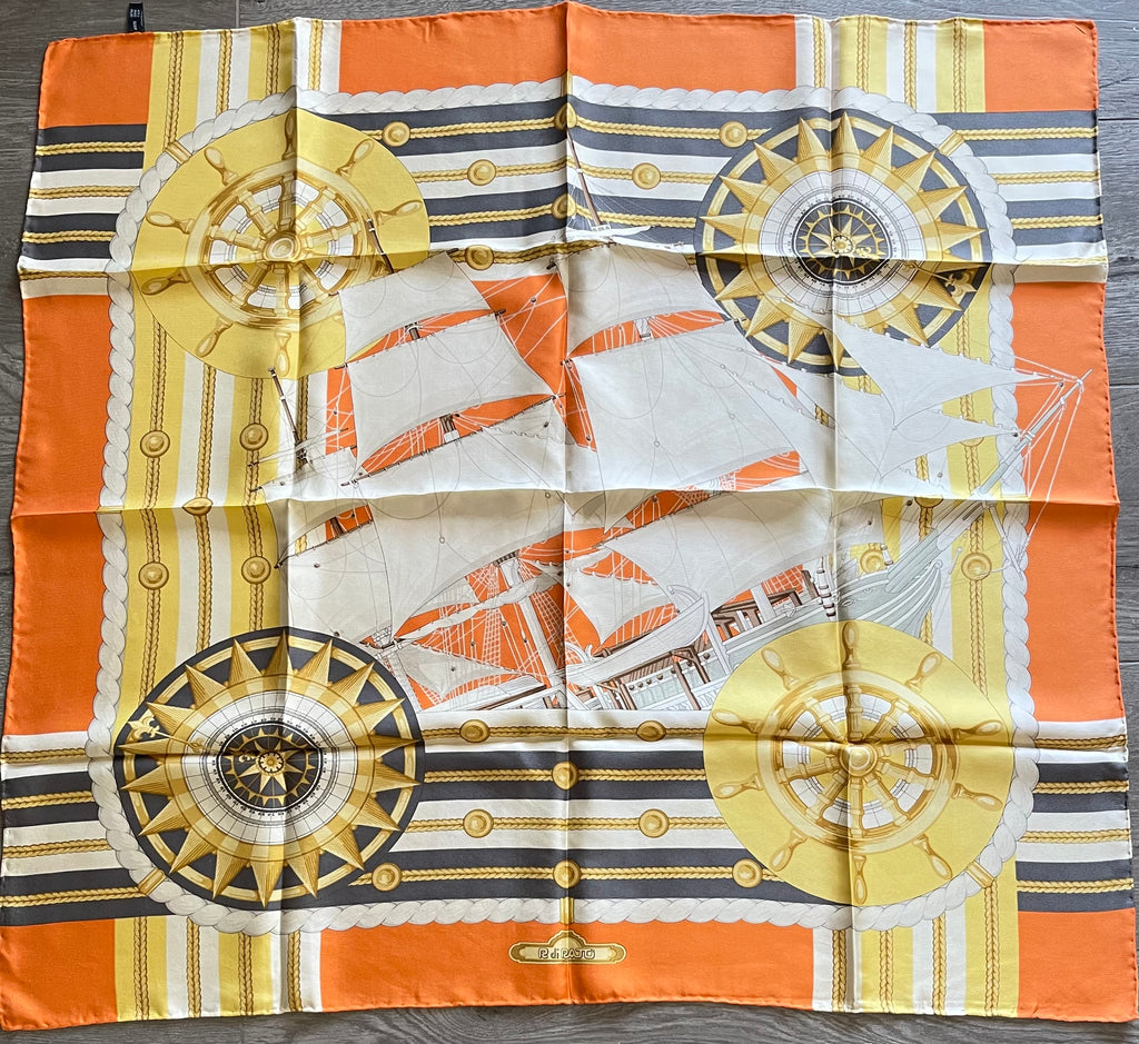 R DI RATTI carré foulard scarf schal sjaal seide soie silk