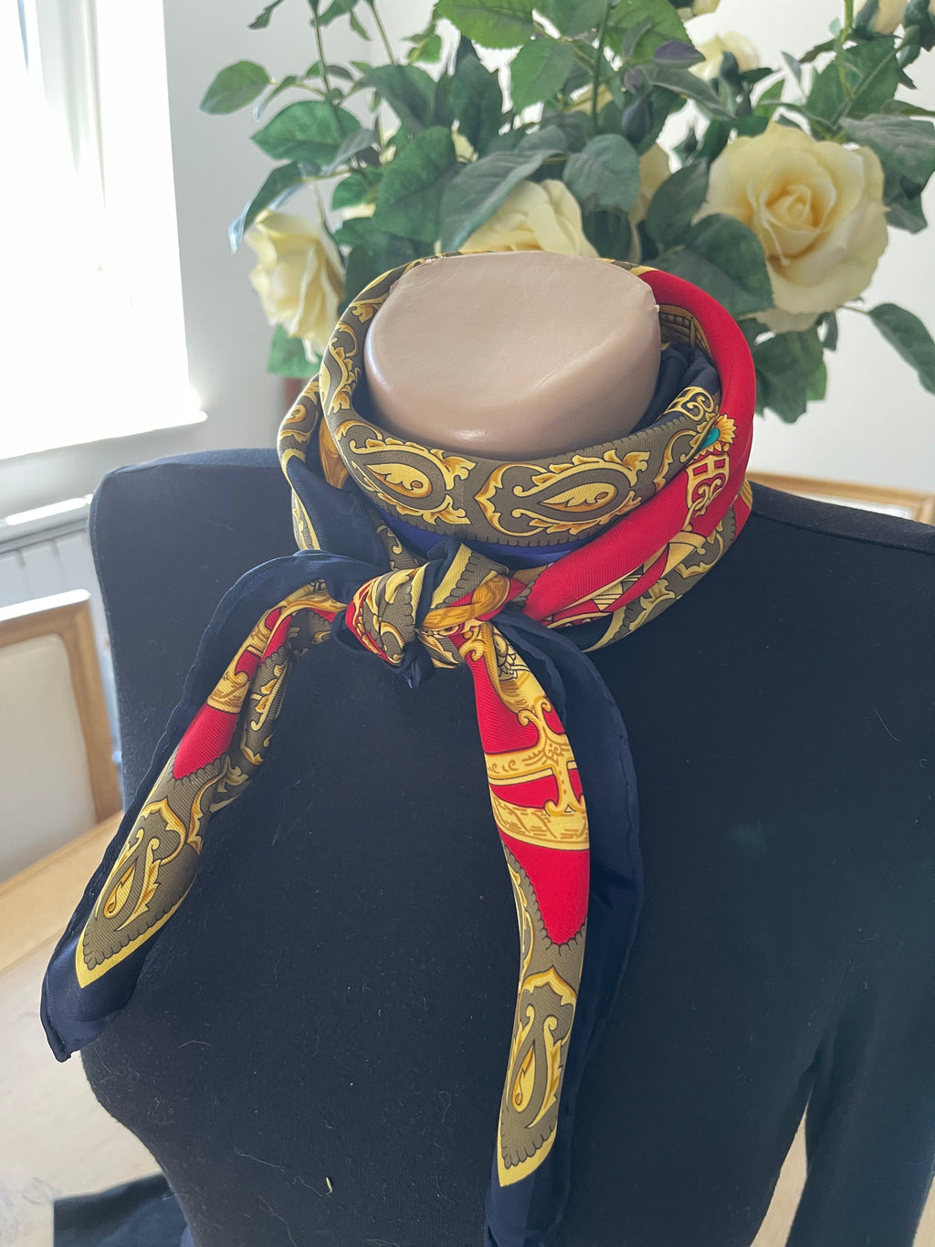 RICHEL carré foulard scarf schal sjaal seide soie silk