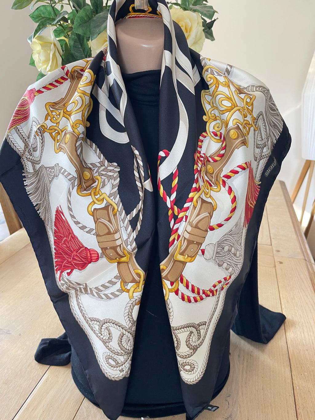 ERRE carré foulard scarf schal sjaal seide silk soie