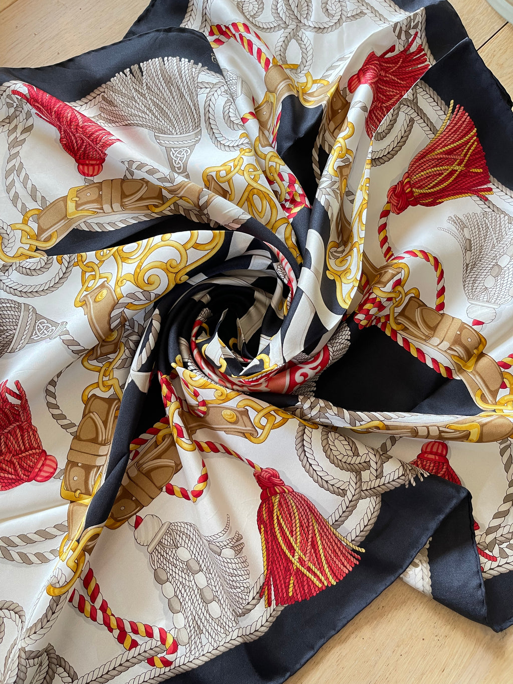 ERRE carré foulard scarf schal sjaal seide silk soie
