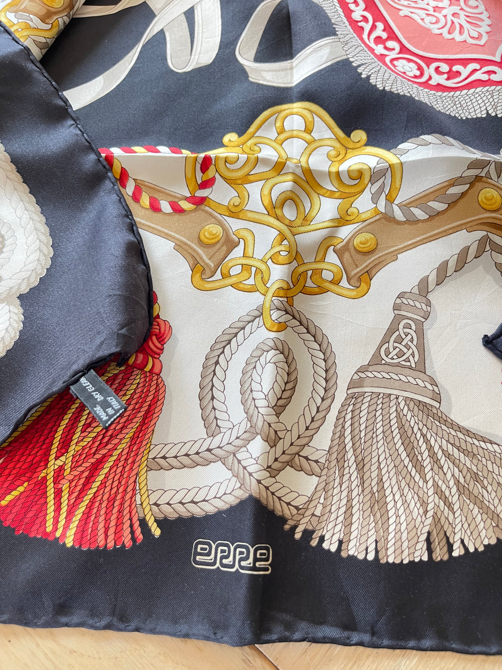 ERRE carré foulard scarf schal sjaal seide silk soie