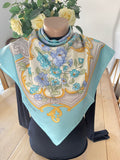 PAUL VERLAINE carré foulard scarf schal sjaal seide silk seta soie