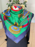 CELINE carré foulard scarf schal seide silk boite