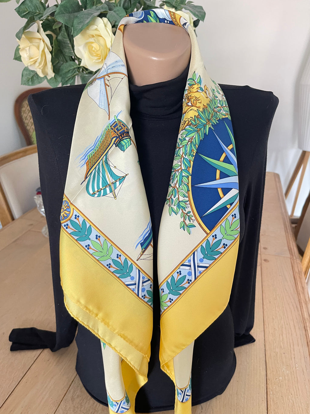 LASTER carré foulard scarf schal sjaal seide silk soie