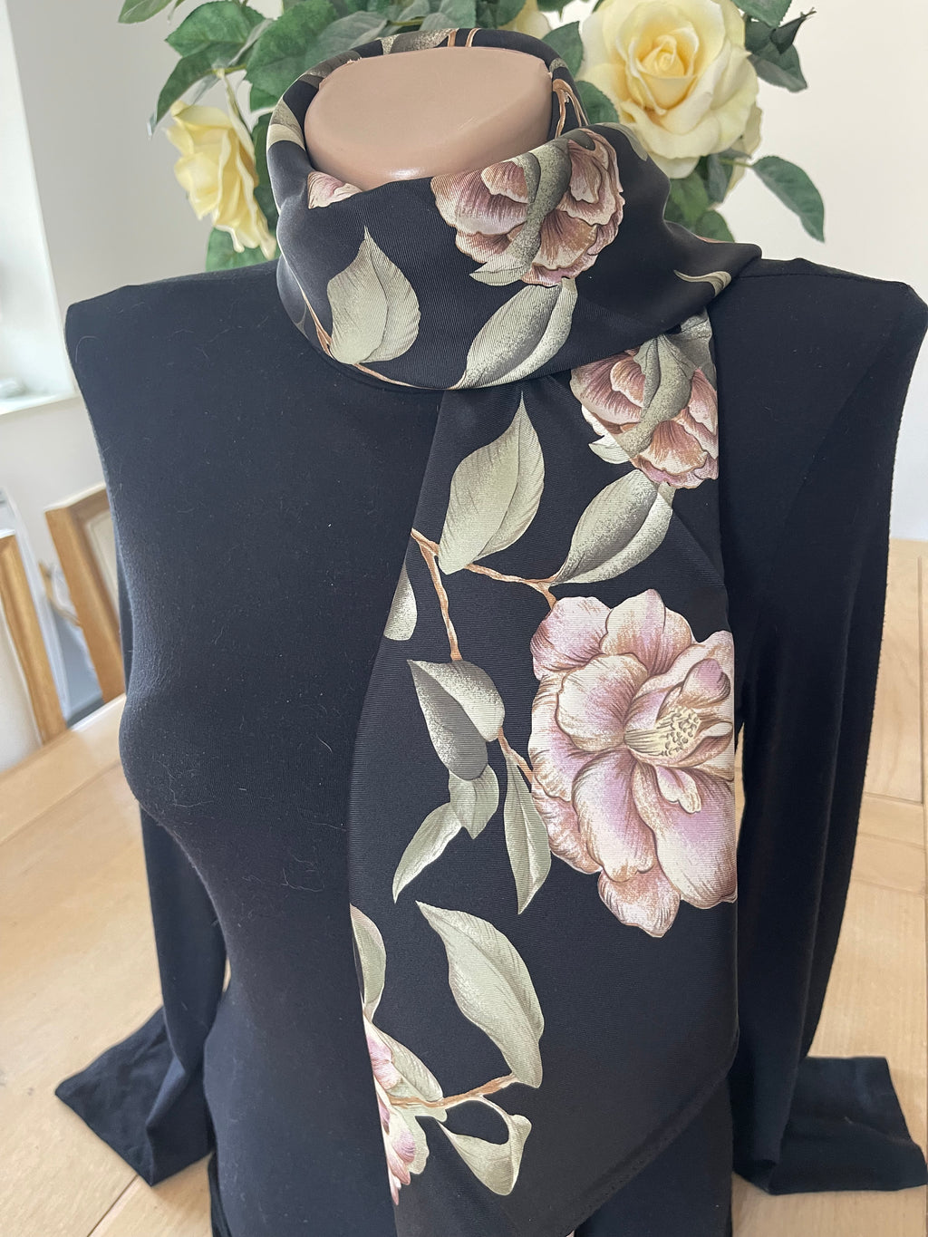 DAKS carré foulard scarf schal sjaal seide silk soie