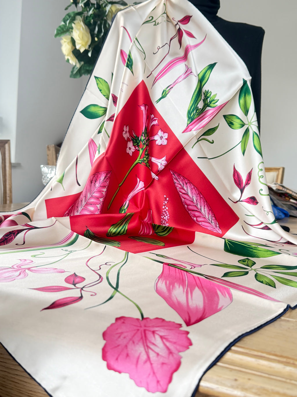 La Pree foulard carré schal scarf sjaal seide soie silk seta