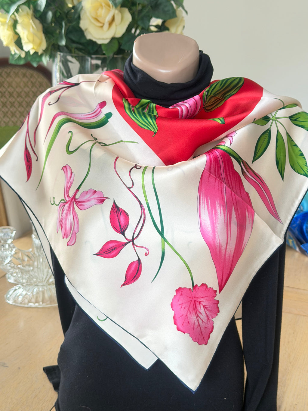 La Pree foulard carré schal scarf sjaal seide soie silk seta