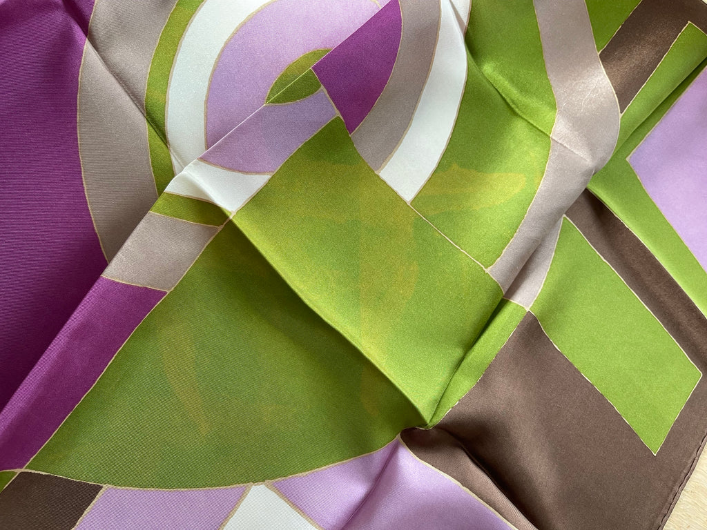CHRISTIAN DIOR carré foulard schal sjaal seide silk soie