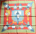 Foulard/Carré/Chale HERMÈS Feu de Route Silk SCARF seide seda seta schal