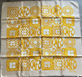 Nina Ricci foulard carré scarf schal sjaal seide silk soie
