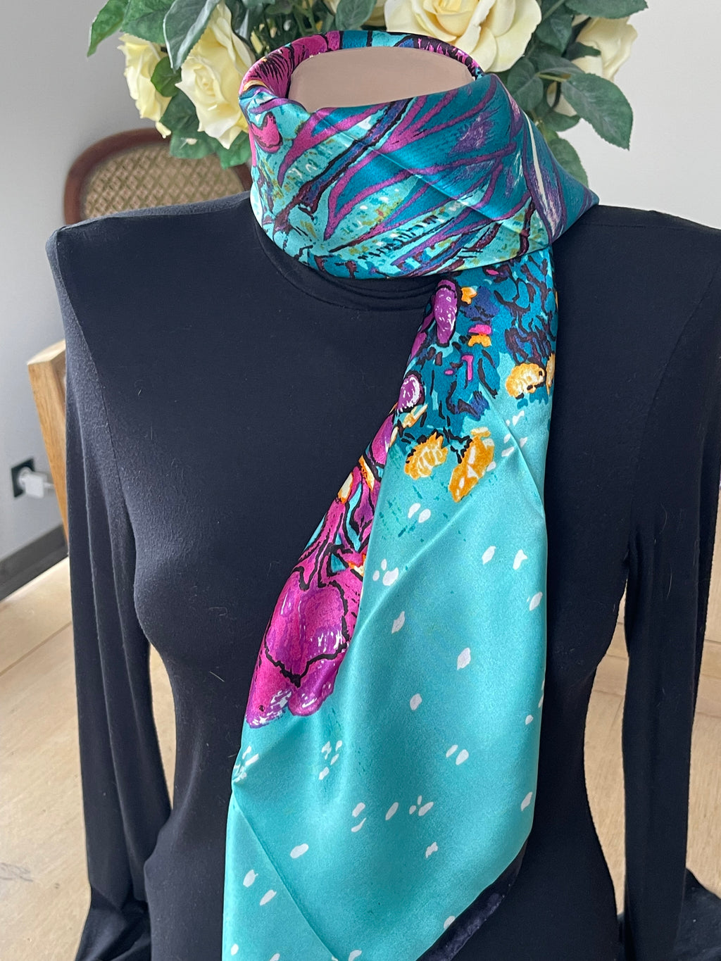 foulard scarf schal neuf