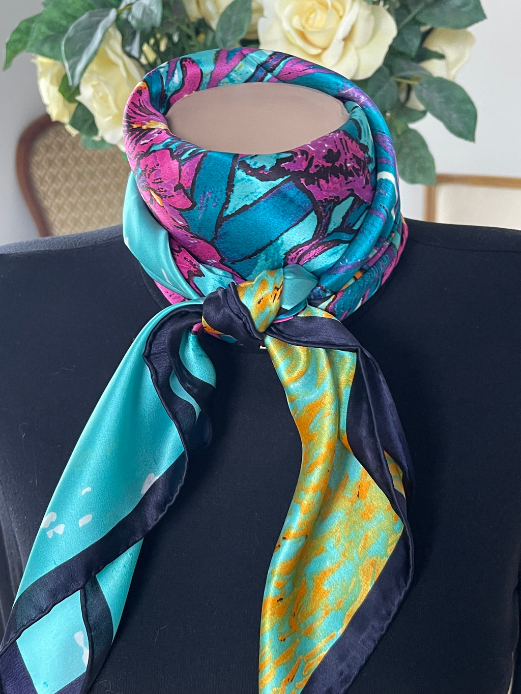 foulard scarf schal neuf