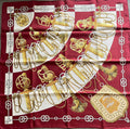 Foulard Carré HERMÈS en soie seide silk