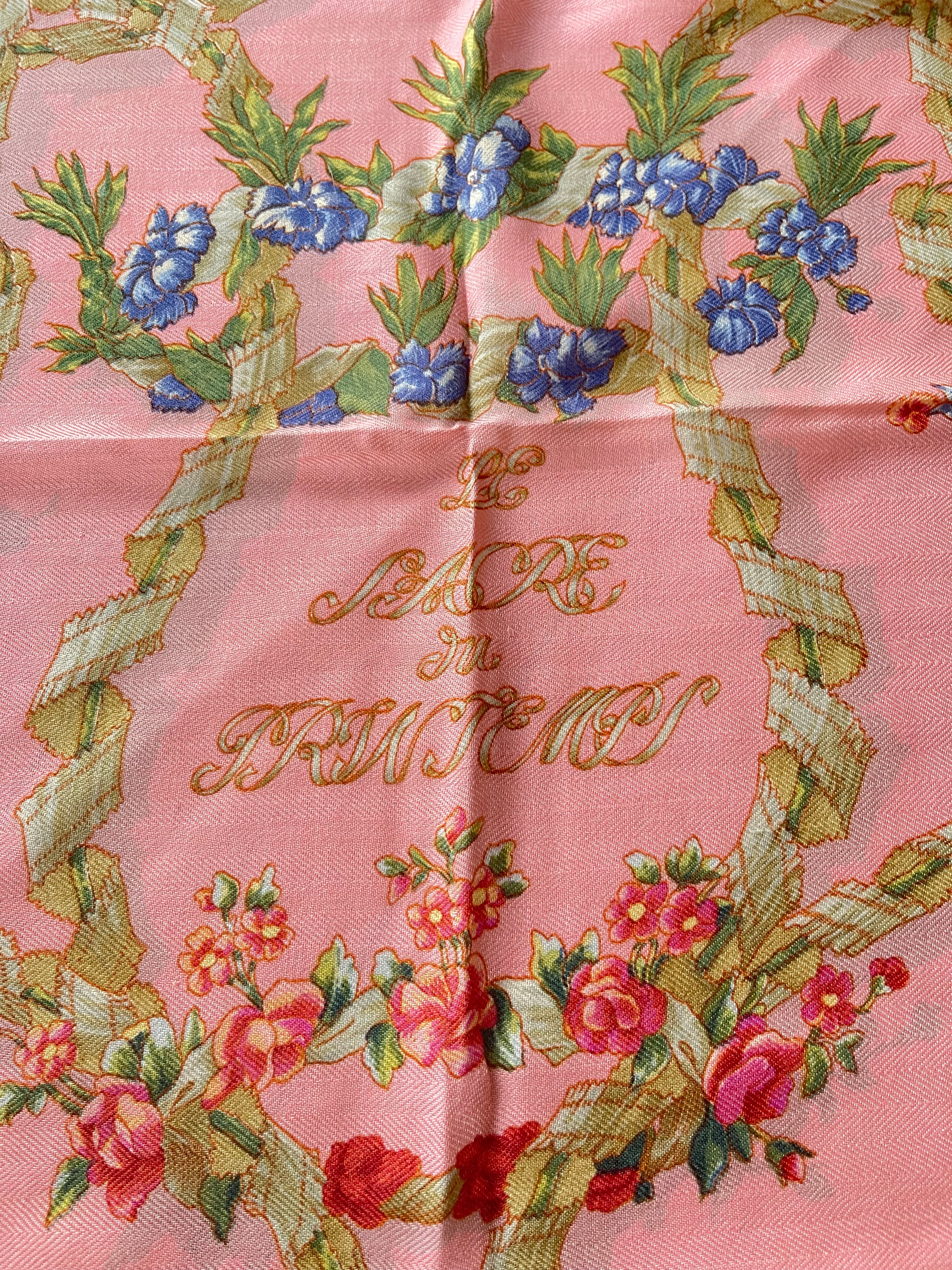 Foulard/Carré/Chale HERMÈS cachemire-soie Silk SCARF seide seda seta schal sjaal