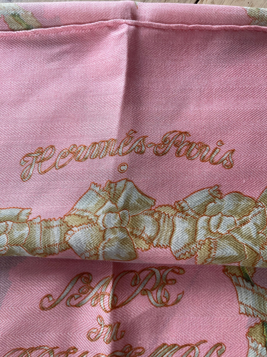 Foulard/Carré/Chale HERMÈS cachemire-soie Silk SCARF seide seda seta schal sjaal